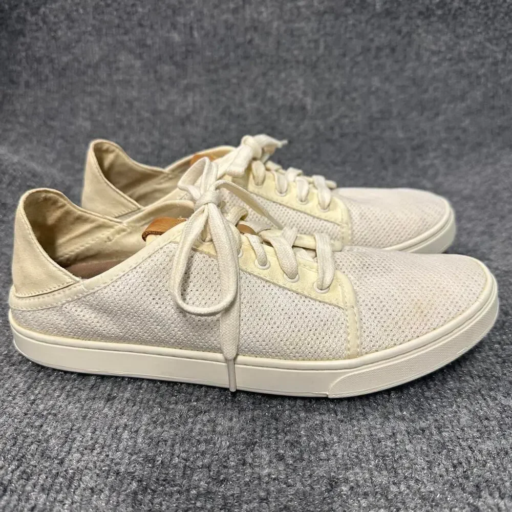 OluKai Women’s Pehuea Li Lightweight Sneakers Convertible Mule Slip On Shoes 8.5